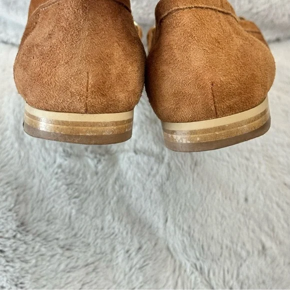 Nero Giardini suede bit flat loafers tan size 8 (38) - Picture 5 of 7